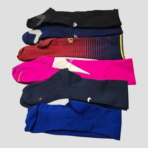 Bundle Nike Adidas Elite 6-Prs Socks Unisex Soccer Football Activewear Outdoors